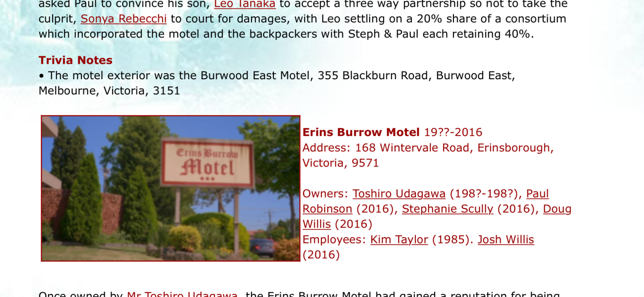 Neighbours: Toad's evaluating his life choices after a dark night of the soul in the desert, but what happens to the kids, once he remembers them? Will there be a reunion for Paul and Terese, or are they going to stay good friends? NO SPOILERS