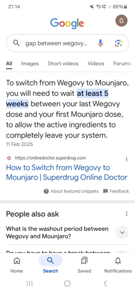 Where are all the Wegovy folks?