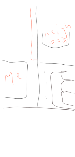 NEIGHBOUR CROSSED THE BOUNDARY BEFORE EXCHANGE