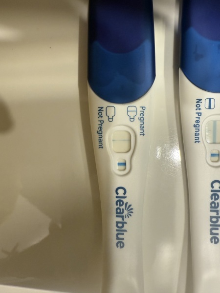 Is this a fake test? Leaked dye? Evap line?