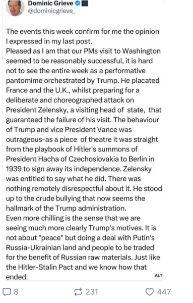 To think Britain should have nothing to do with this war