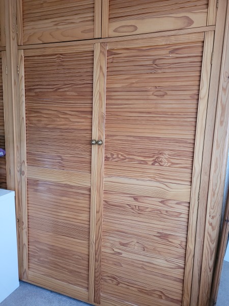 How to paint these wardrobe doors?