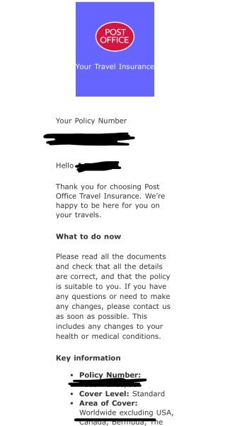 Holiday in 5 weeks, referred for tests. Insurance?