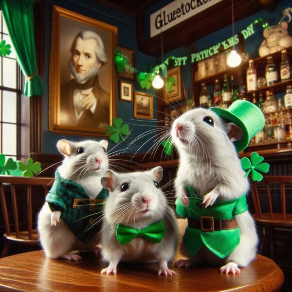 The Bluestocking - where Spring has sprung and the grass is riz.