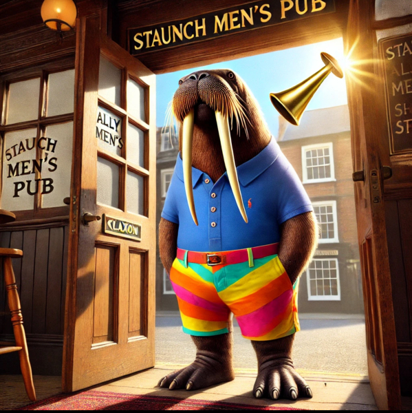 Roll up, Ladies and Gentlecreatures, the Bluestocking has been redecorated