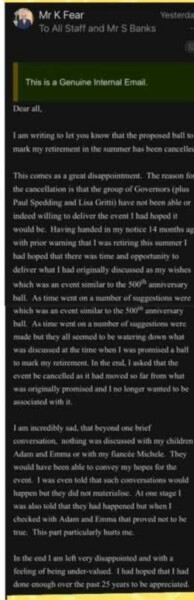 What's going on at Nottingham High School?