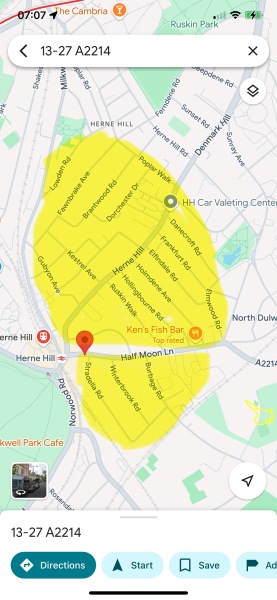 Living in in and around Dulwich