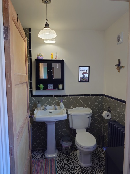 To ask you to show me your bathrooms?