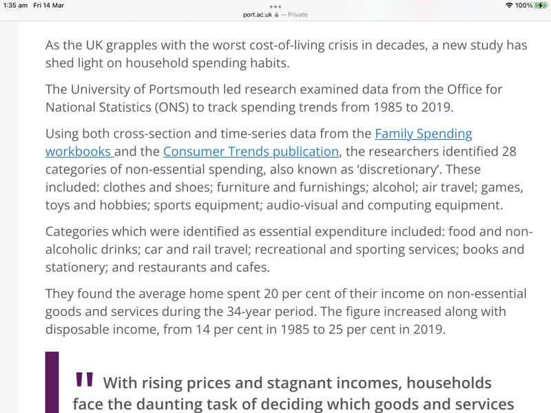 To think the past is being misrepresented on here?