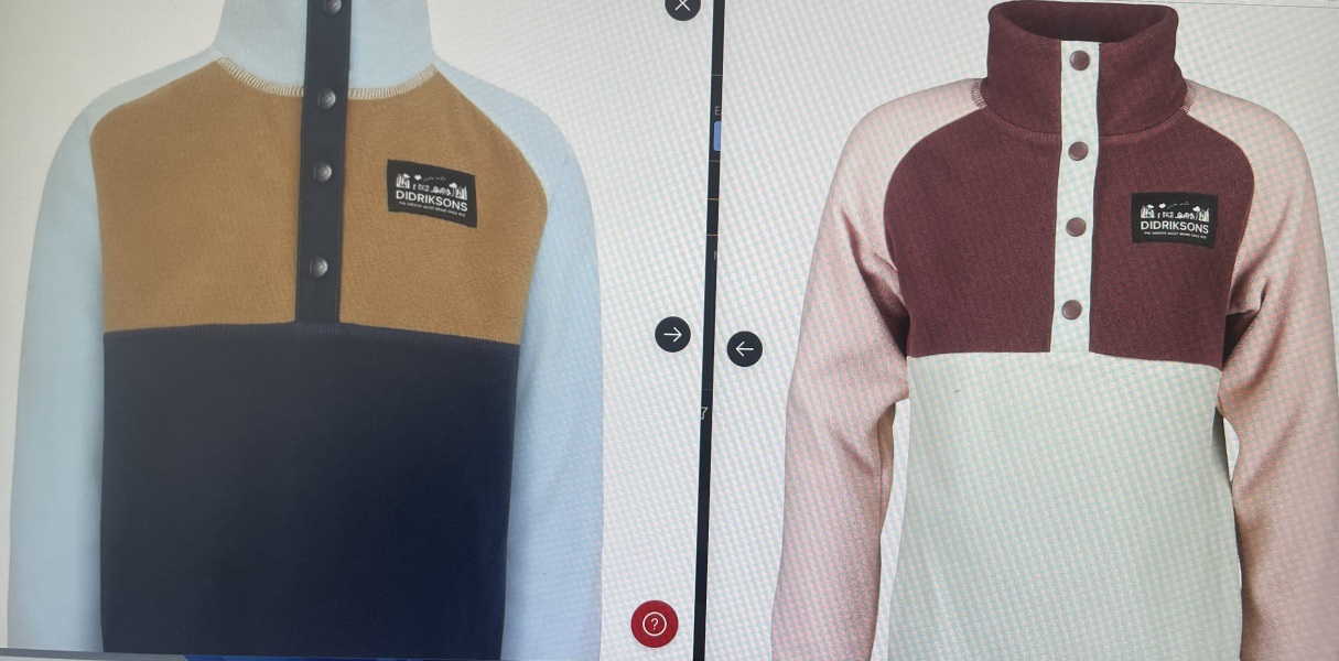 Colour combo fleece for kids ?