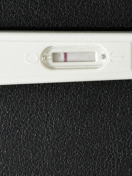 Pregnancy test period 1 day late - help please!