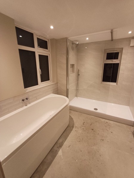 To ask you to show me your bathrooms?