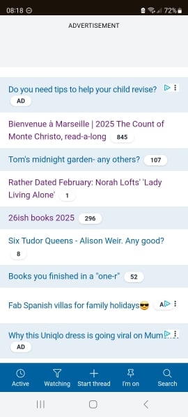 📚The Mumsnet 'Rather Dated' Book Group - All welcome to join📚
