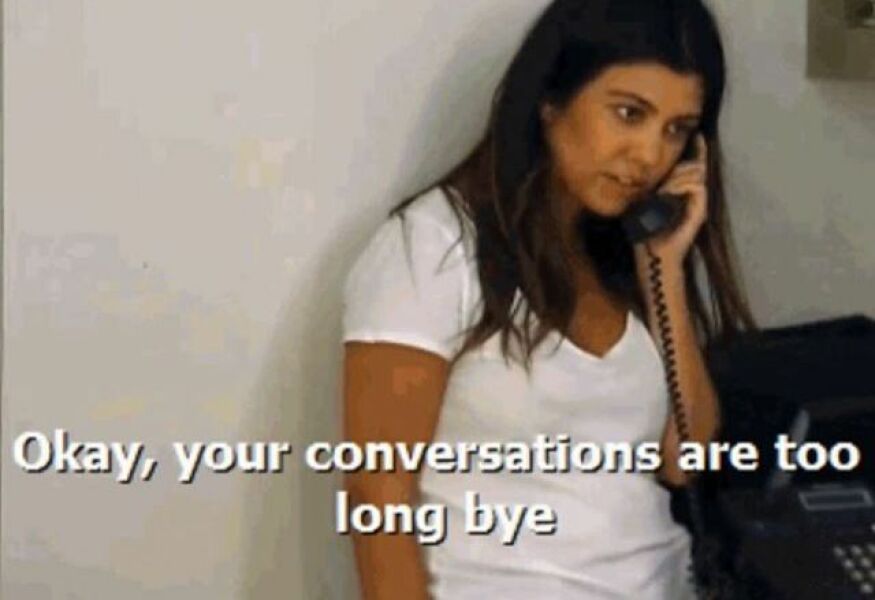 Mum ringing for hours a day venting