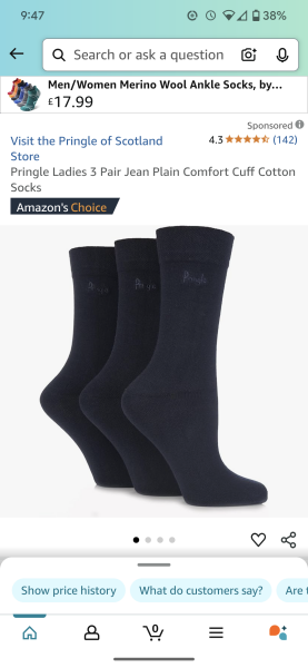Socks that don’t dig in!