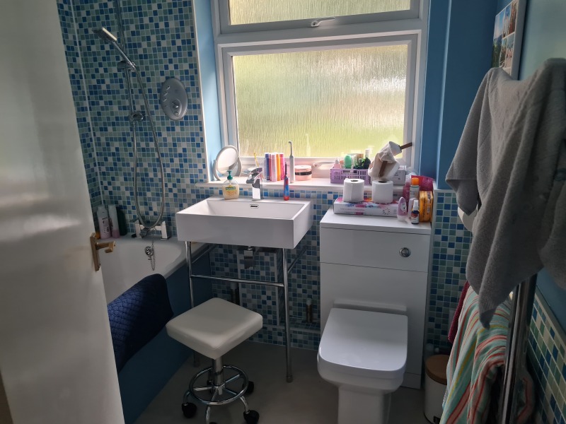To ask you to show me your bathrooms?