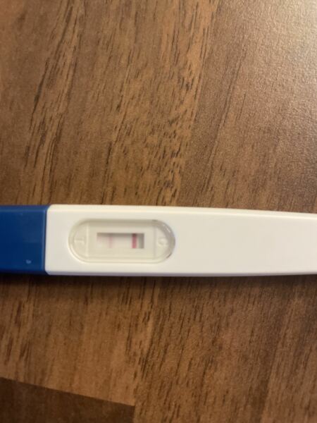 Positive test or evap line?