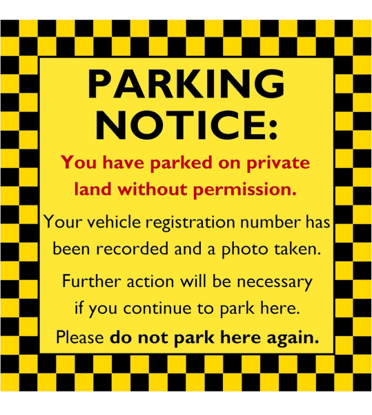 Neighbour's visitors keeps parking on my driveway
