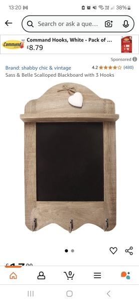 Looking for a small chalkboard like this one - any thoughts??