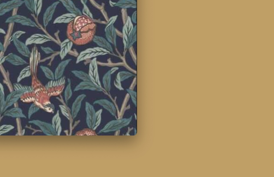 What colour walls with this William Morris wall paper