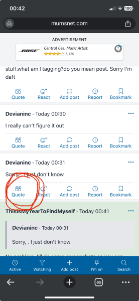 To think he was being passive aggressive?