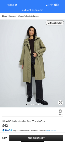 Need clothes for trip to london