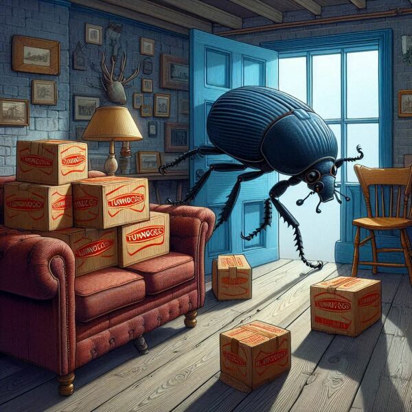 The Bluestocking - where Spring has sprung and the grass is riz.