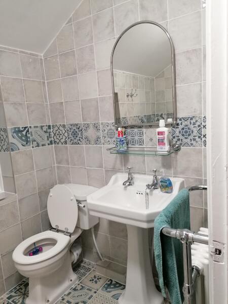 To ask you to show me your bathrooms?