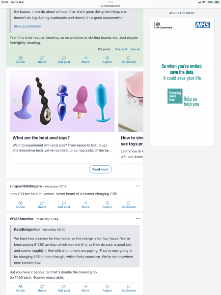 WTF, Mumsnet is peddling butt plugs