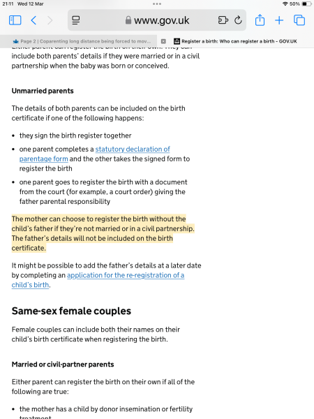 Coparenting long distance being forced to move