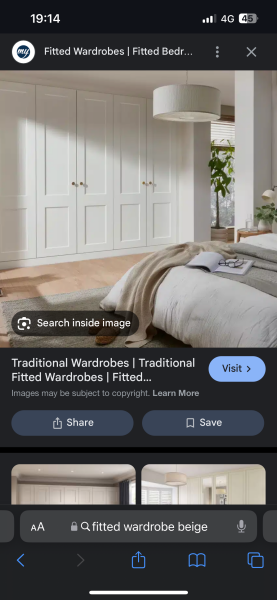 built in wardrobe cost?