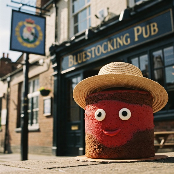 The Bluestocking - where Spring has sprung and the grass is riz.