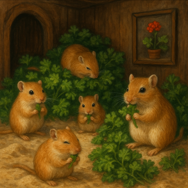 The Bluestocking - where women are women, and small furry animals are gerbils, quokkas,  capybaras, or a red panda called Rosy