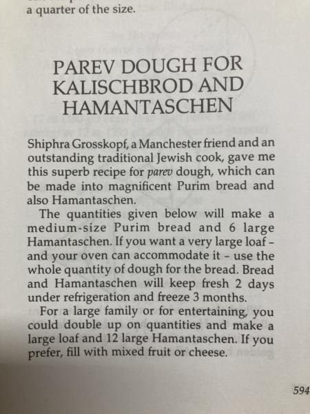 South African Hammantaschen recipe?
