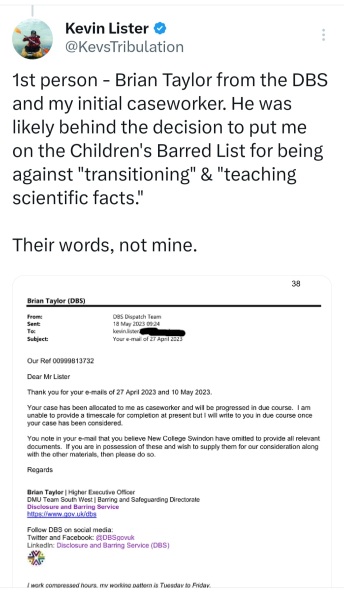 Kevin Lister naming names of those who helped embed ideology in government