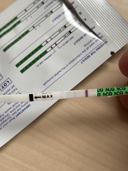 Tested few days before period