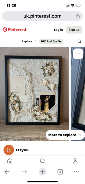 Inherited wedding dress