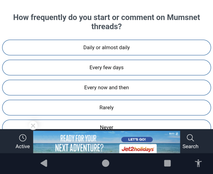 Jet2 ad constantly popping up