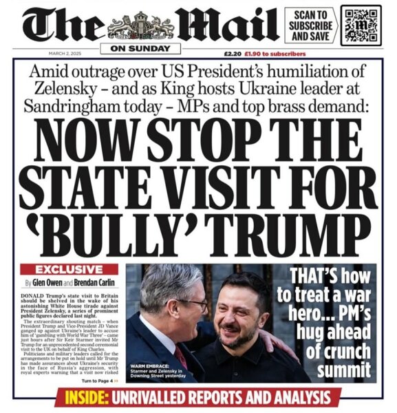 Thread 18 Starmer: All sides of the House agree apart from the Trump bootlickers
