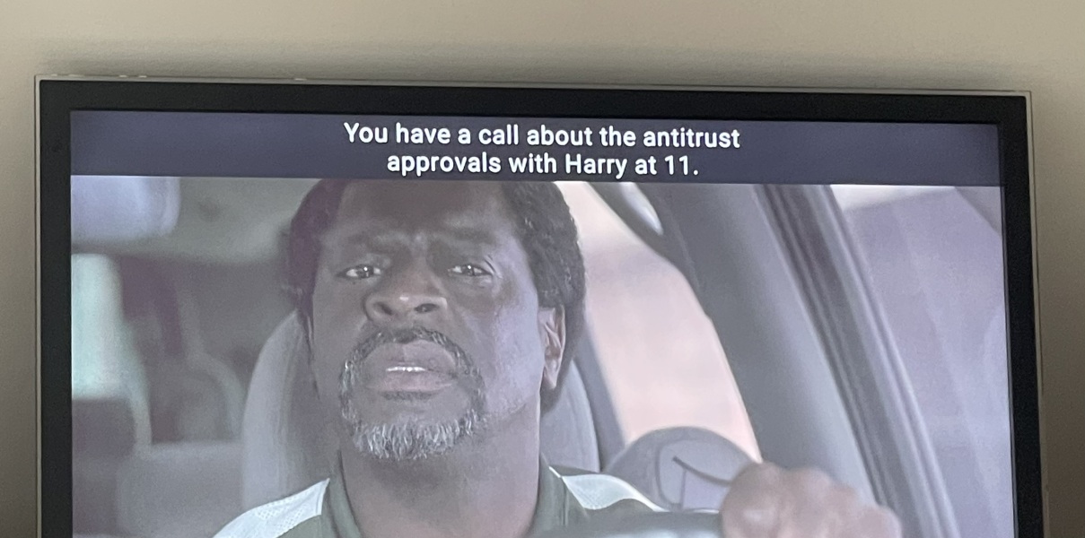 Weird thing in my TV