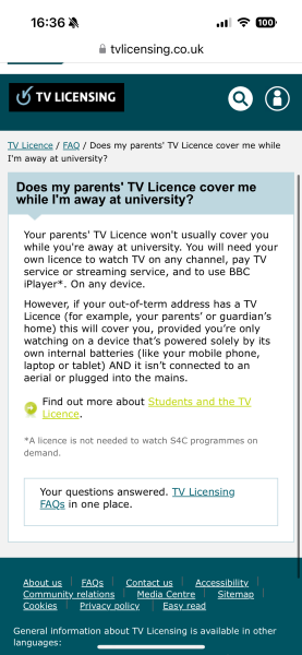 How much money for living costs at uni?