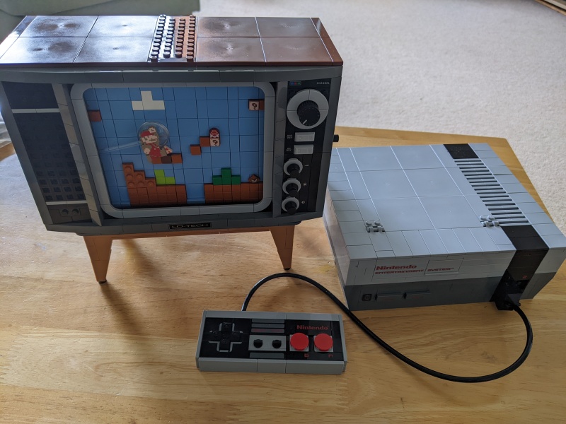 To show me your Lego collection?