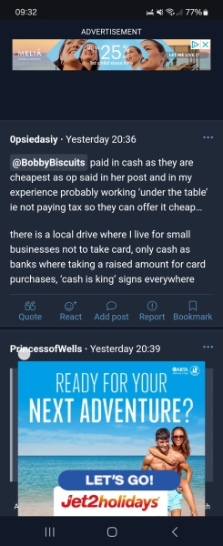 Jet2 ad constantly popping up