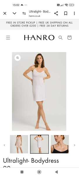 Full length slip - nicer than M&S?