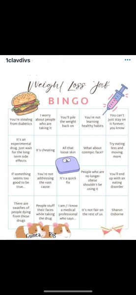 To be jealous of everyone getting slim in weight loss jabs while I get fatter !