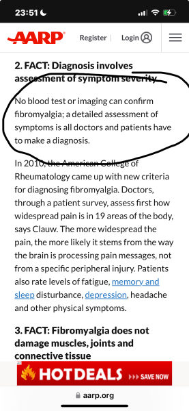 Fibromyalgia - be honest.