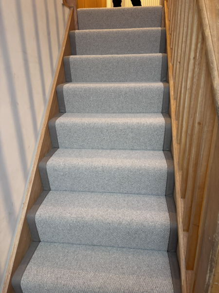 Easiest way to do stairs but still stylish?