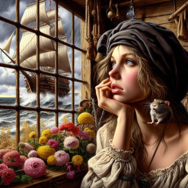 The Bluestocking - where Spring has sprung and the grass is riz.