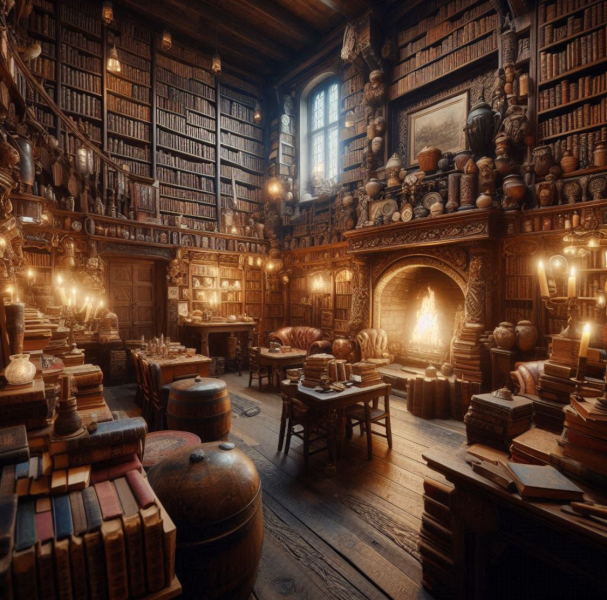 The Bluestocking - where Spring has sprung and the grass is riz.