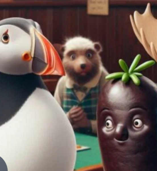 The Bluestocking - where Spring has sprung and the grass is riz.